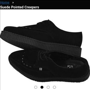 TUK POINTED CREEPERS 🖤🌹